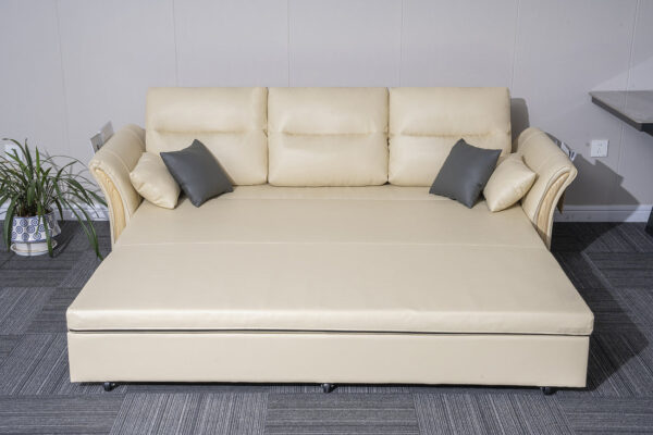 3 Seater Air Leather Sofa Bed – Home Store UK - Image 10