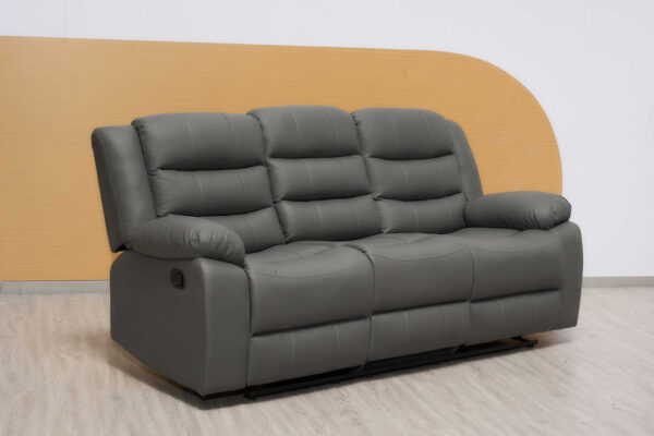 Roma Recliner Bonded Leather Sofa Set – Home Store UK - Image 22