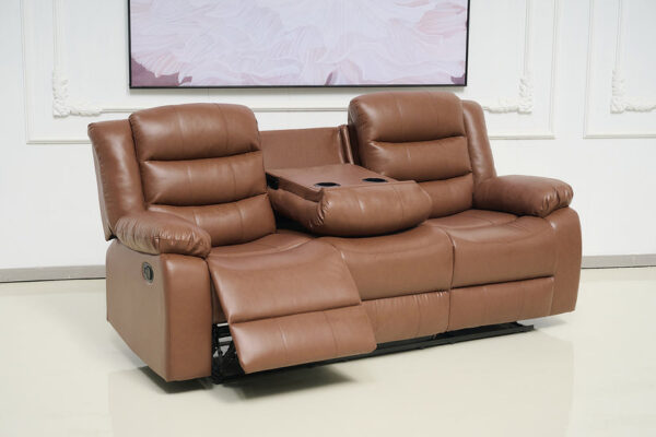 Roma Recliner Bonded Leather Sofa Set – Home Store UK - Image 27